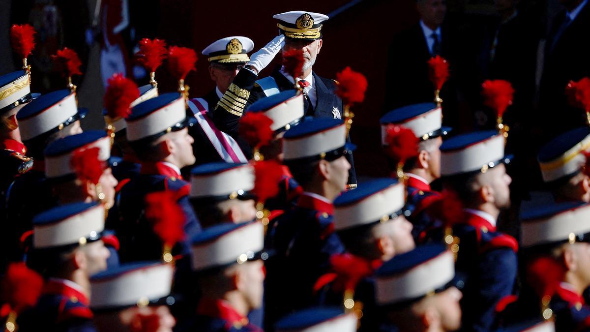 12 de octubre, en directo: última hora del Día de la Hispanidad, horario del desfile militar, manifestaciones y actos previstos