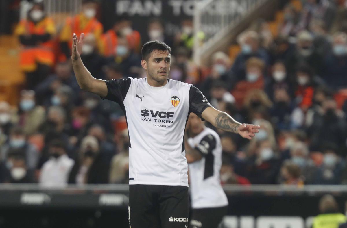 La temporada de Maxi Gómez a nivel goleador volvió a ser muy pobre, tal y como ocurrió con Javi Gracia.