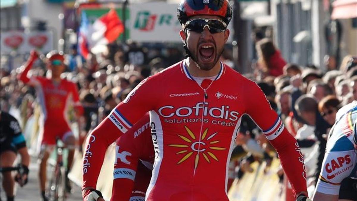 Nacer Bouhanni, estrella del Cofidis, un habitual en la Vuelta