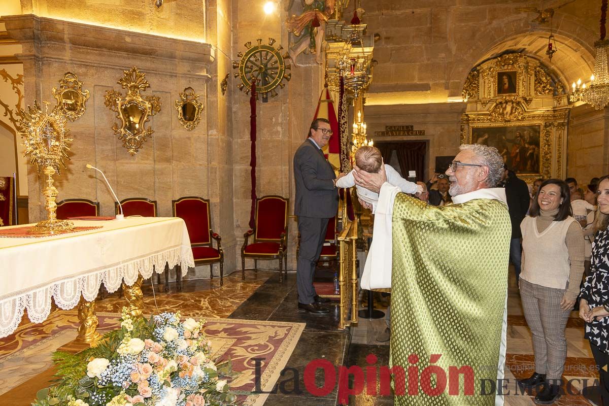 Presentación a la Vera Cruz de Caravaca de los niños nacidos en 2023