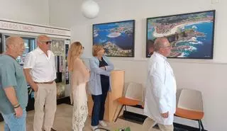 La mirada de Nardo Villaboy ya decora el Hospital de Avilés