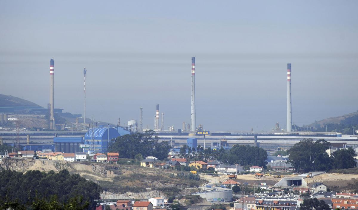 Refinería de Repsol en A Coruña