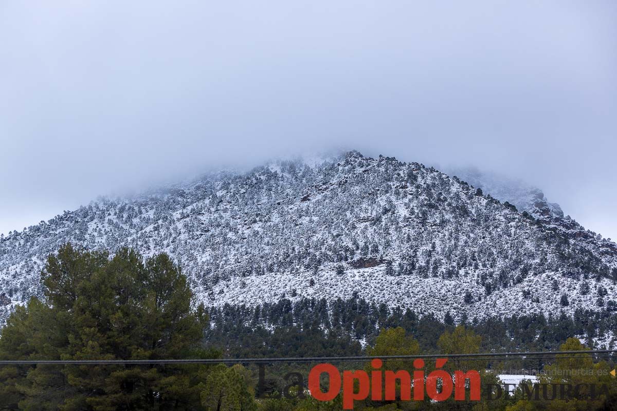 La comarca del Noroeste ofrece una estampa invernal