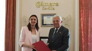El Ayuntamiento de Cantillana y la Cámara de Comercio firman una colaboración para fomentar el empleo