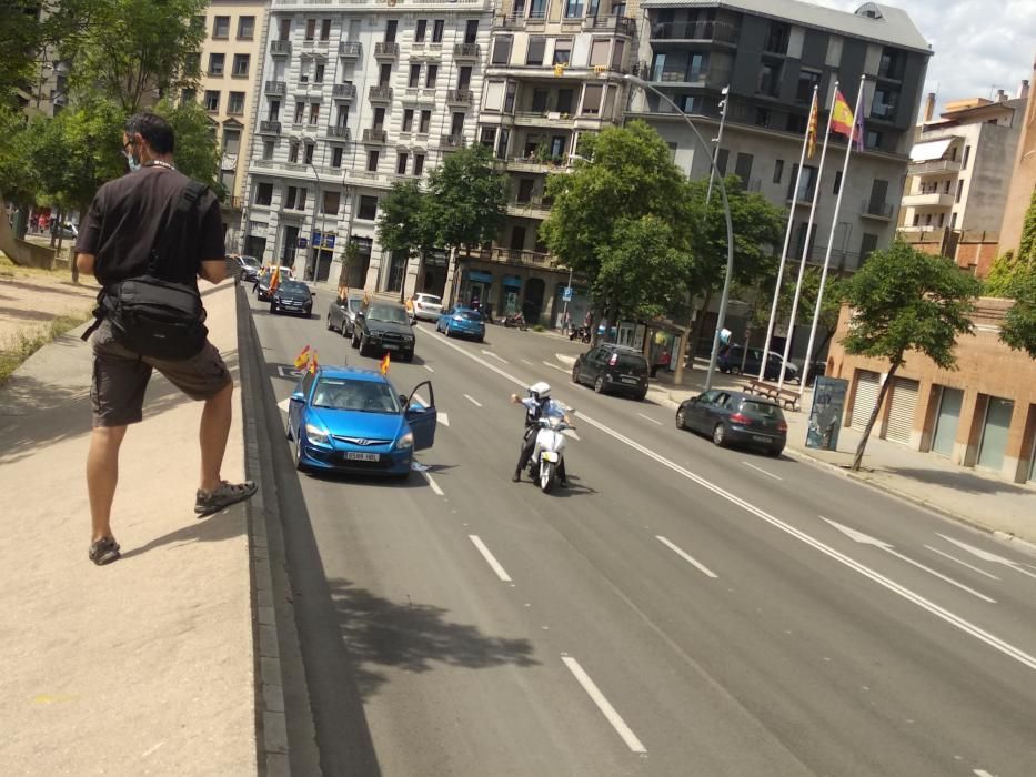 Manifestació en cotxe de Vox