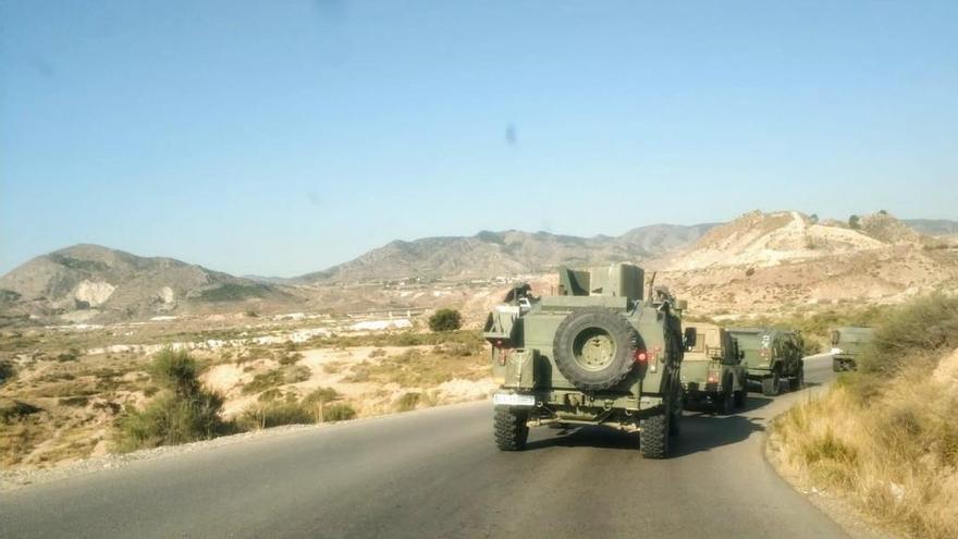 Novelda pide al Ejército que no realice prácticas en Salinetes para preservar el paraje natural