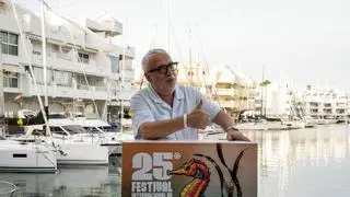 Leo Harlem recibe el premio Una Vida de Cine en el FICCAB Benalmádena: "Sin público no hay nada"