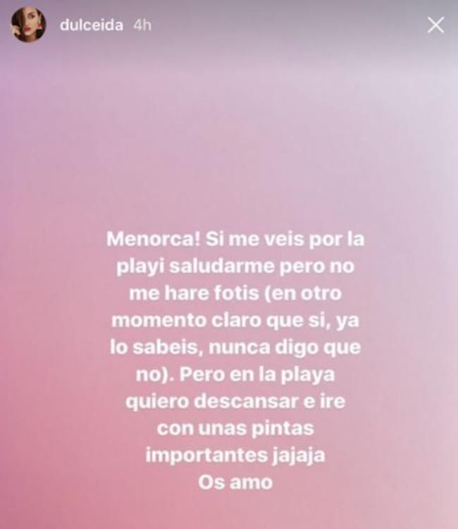 El mensaje de Dulceida en Instagram que ha molestado a sus fans