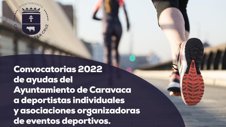 Caravaca convoca ayudas para deportistas  y entidades organizadoras de competiciones