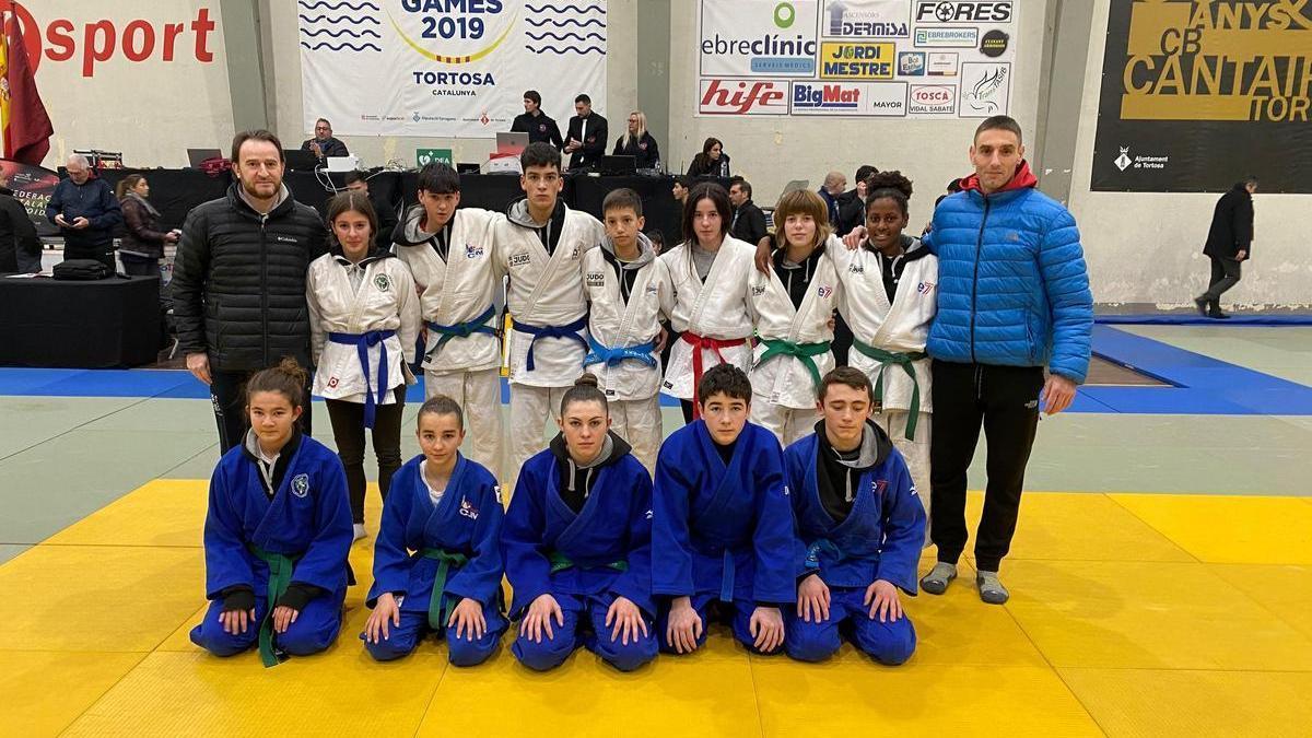 Un or, una plata i set bronzes per als judokes de casa en la Supercopa d’Espanya Infantil i Júnior de Tortosa