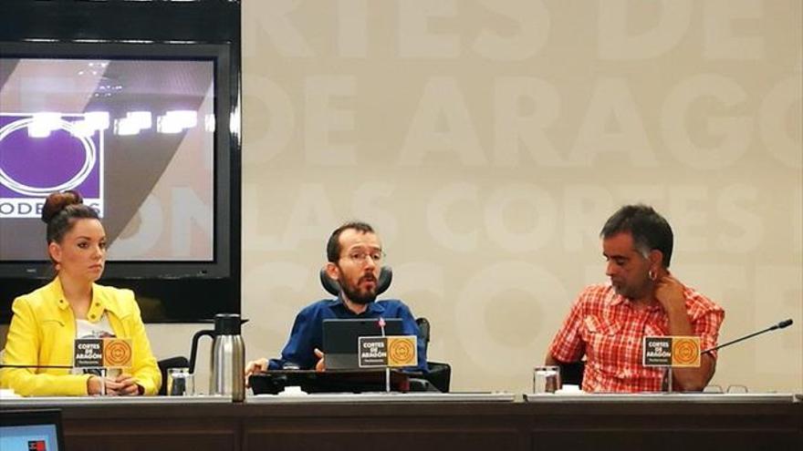 Echenique denuncia la tibieza en la gestión de la DGA con Sarga