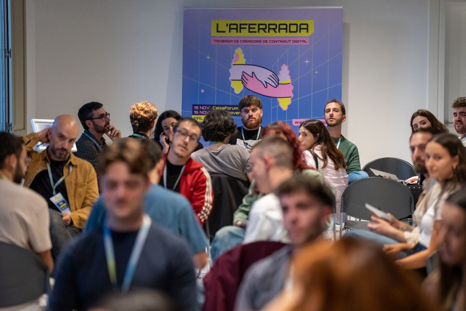 FOTOS | L’Aferrada 2025 se consolida como el encuentro de referencia para la creación digital en catalán en Baleares