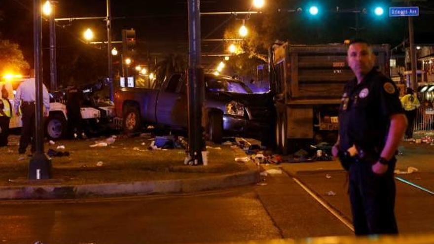 28 atropellats per un vehicle a Nova Orleans