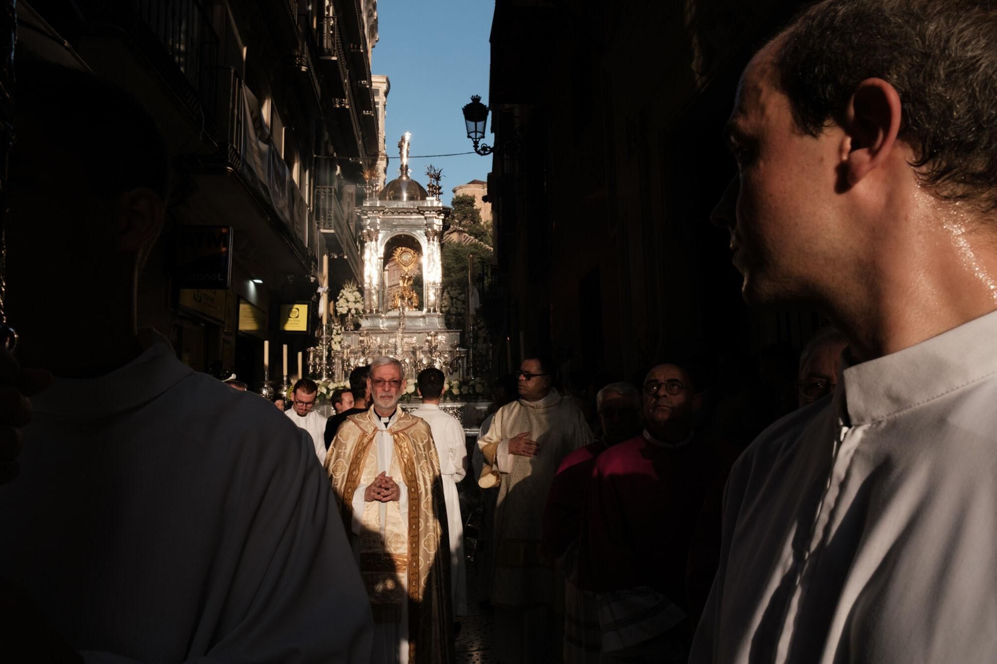 Procesión del Corpus Christi en Málaga 2025
