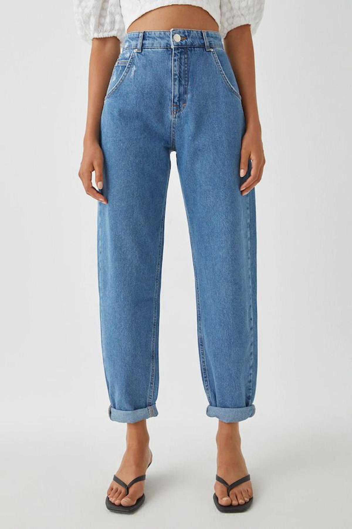 El pantalón slouchy denim