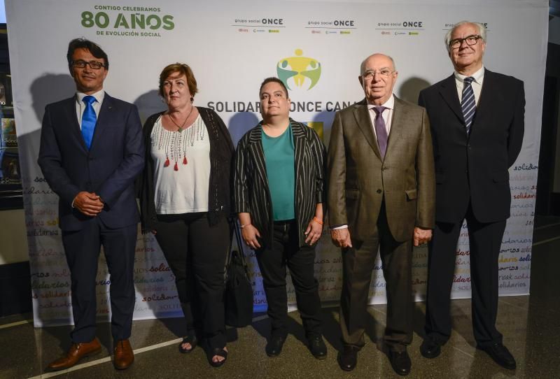 27/06/2018 LAS PALMAS DE GRAN CANARIA. Entrega Premios de la ONCE. FOTO: J. PÉREZ CURBELO  | 27/06/2018 | Fotógrafo: José Pérez Curbelo