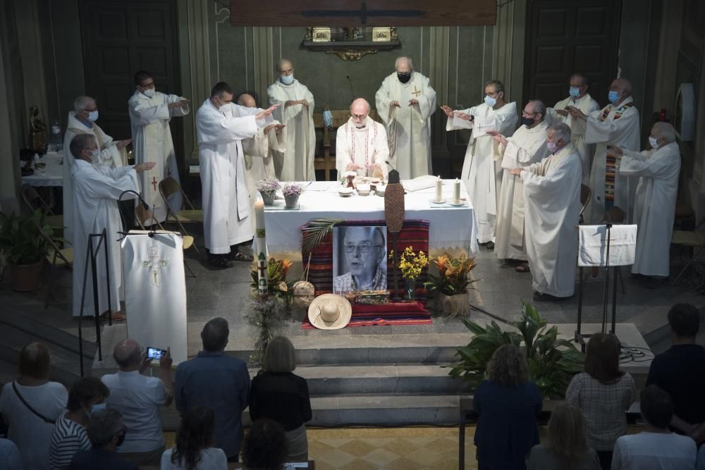 Balsareny acomiada Casaldàliga amb un funeral on es crida a continuar la seva lluita