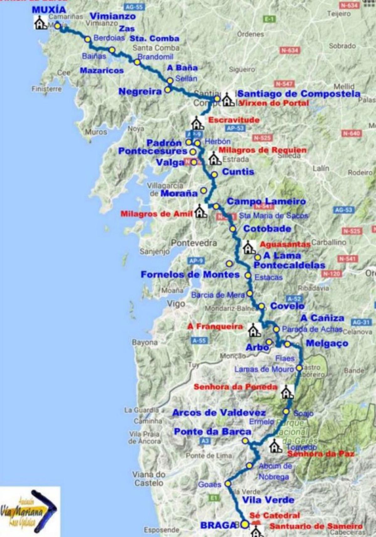 Unha nova forza para a Vía Mariana