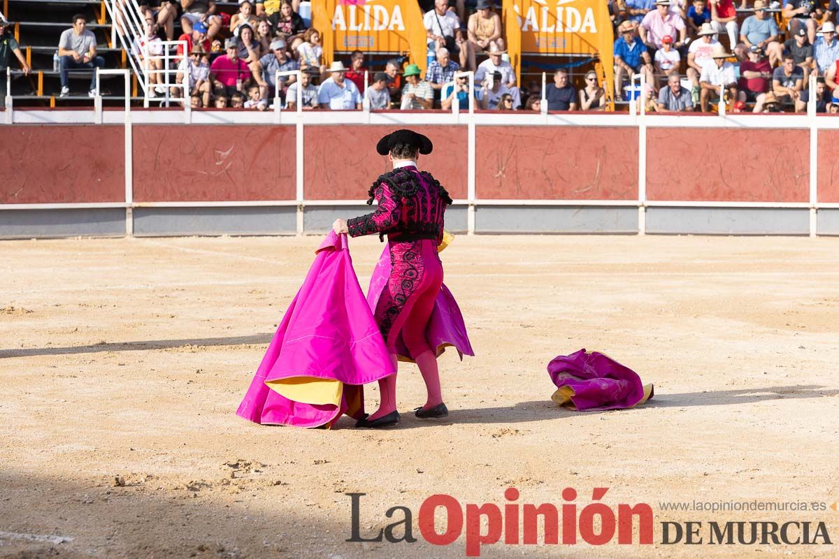 Tercera novillada Feria Taurina del Arroz en Calasparra (Gómez Valenzuela, Joao D’Alva yMiguel Serrano)