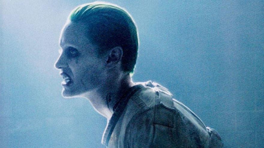 Jared Leto caracterizado de Joker.