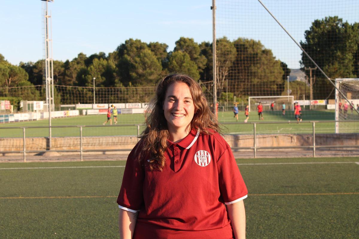 Marina Torres al Nou Miramar de l'Escala.