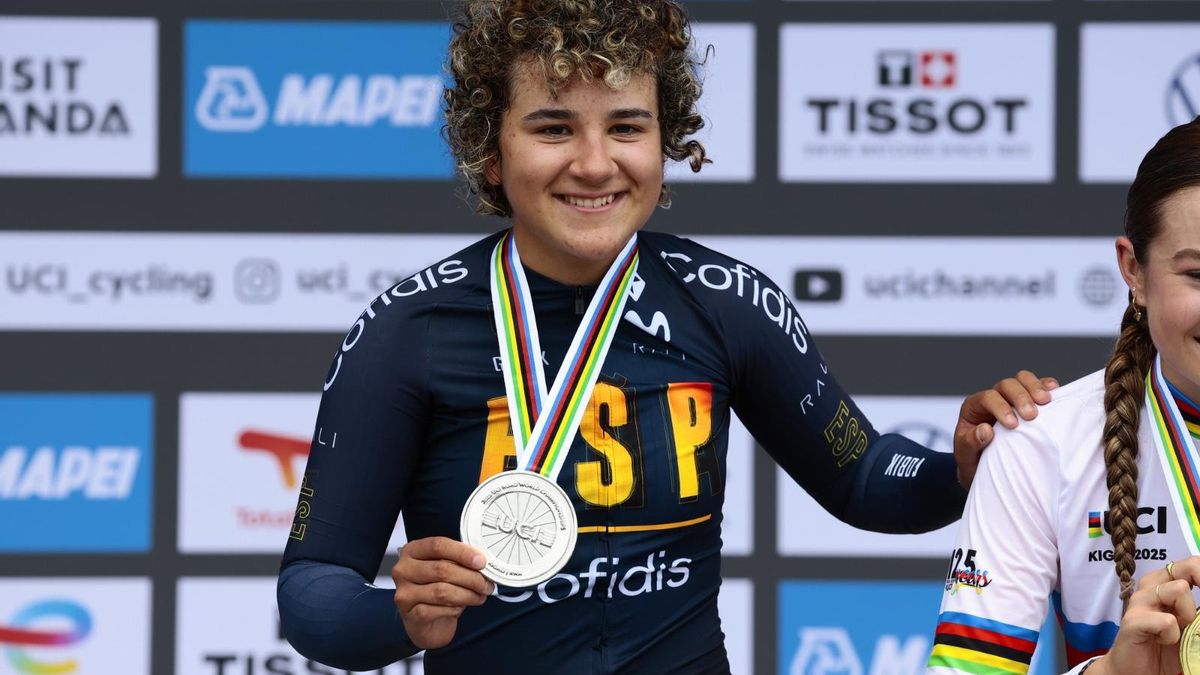 Paula Ostiz logra la plata en el Mundial de contrarreloj júnior