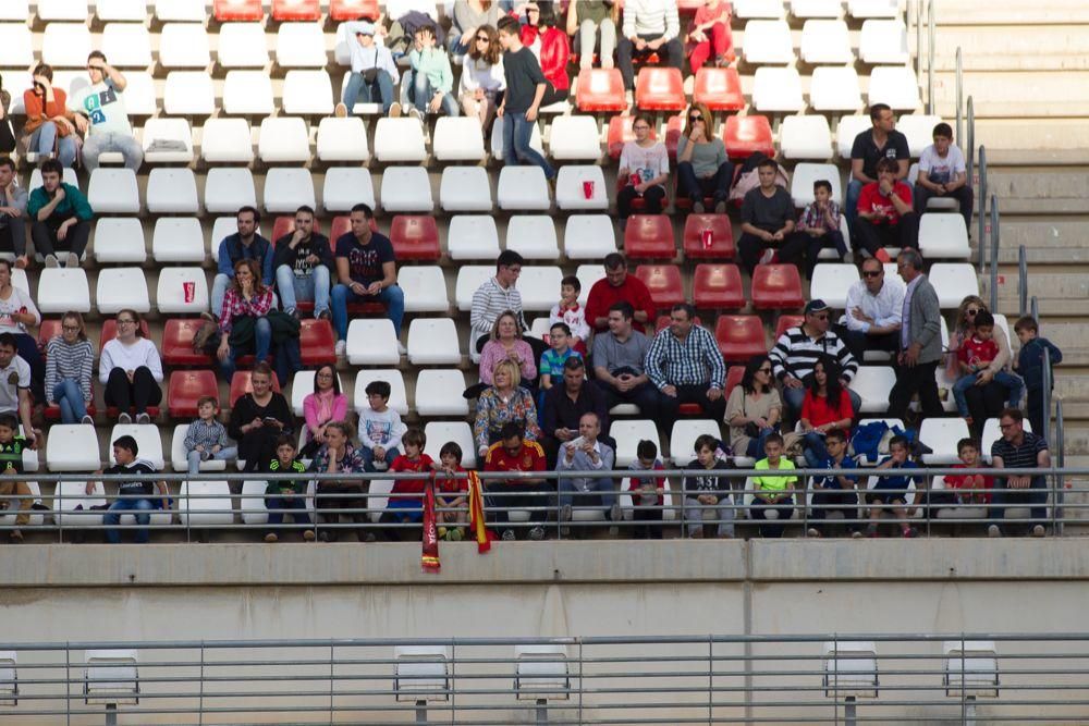 Entrenamiento de la Selección Sub-21 en Murcia