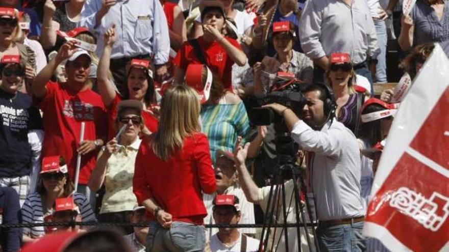 Bronca para una periodista de Canal 9