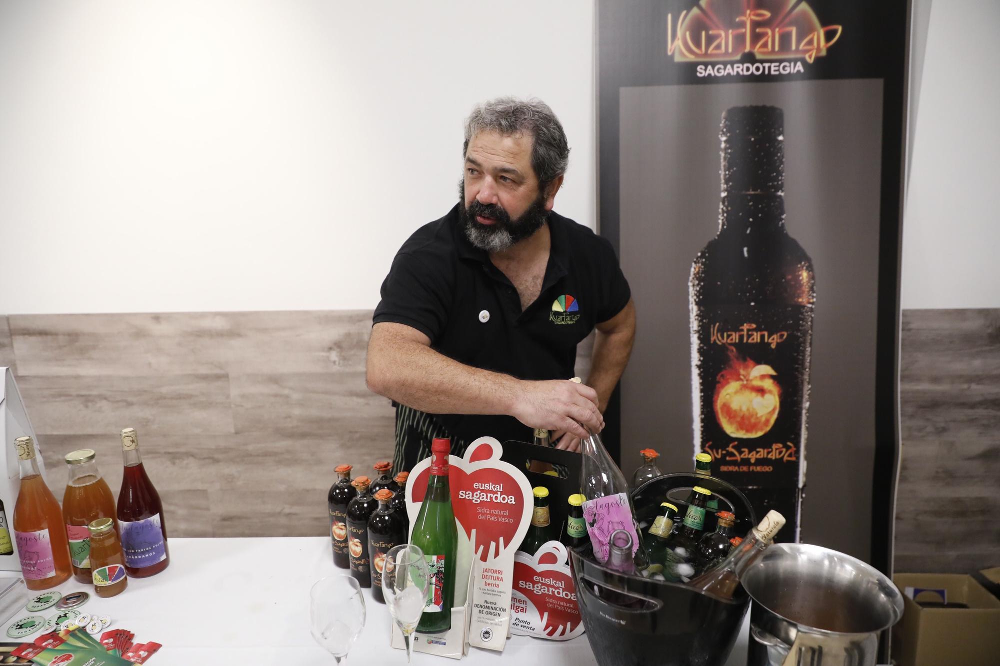 En imágenes: Celebración de una cata en el Salón de la Sidra