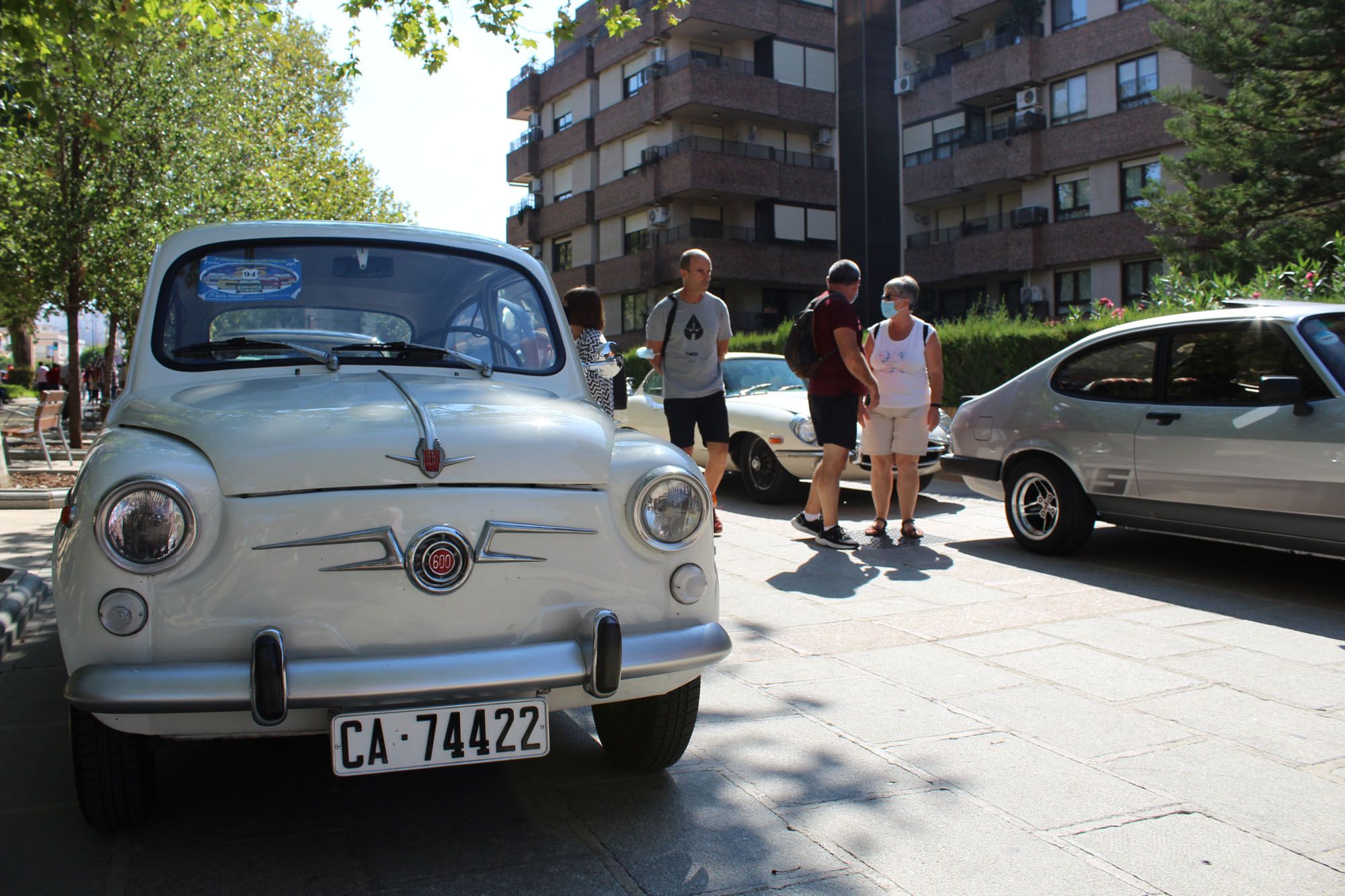 Concentración de coches clásicos en Antequera