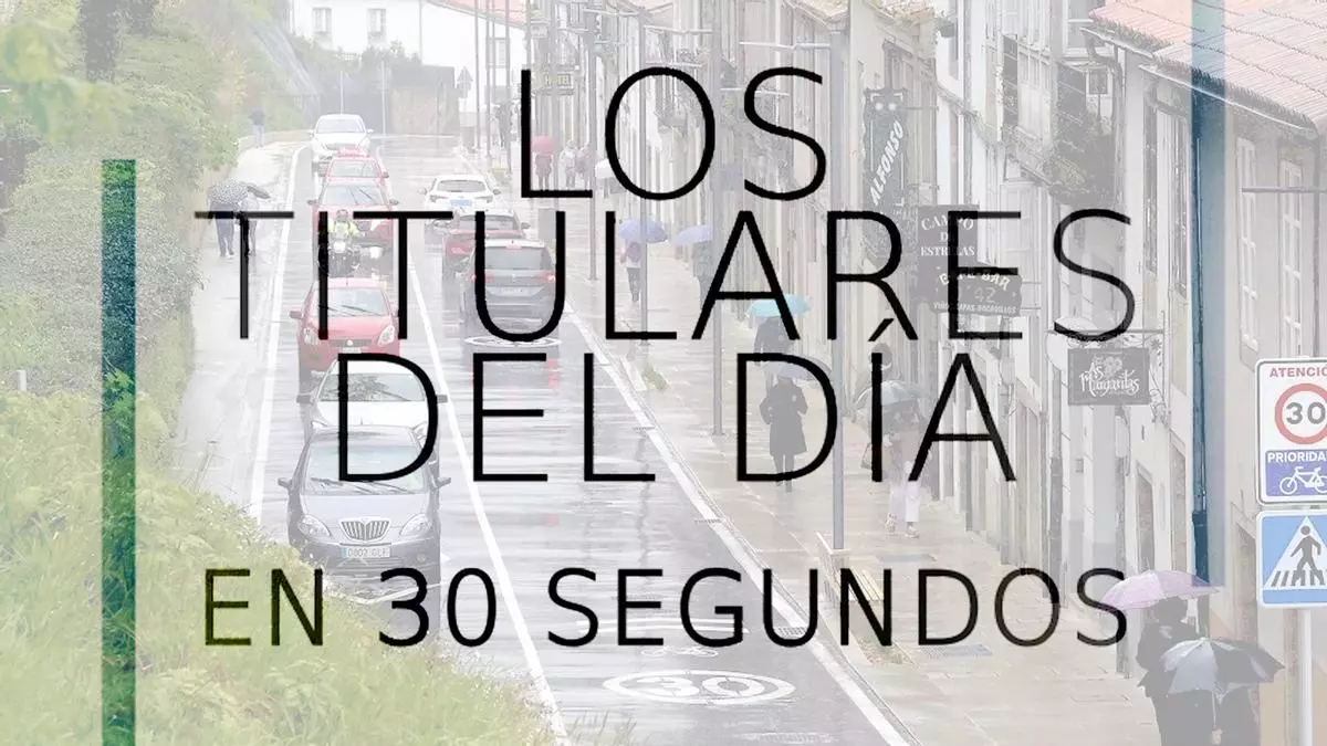 Los titulares del día en 30 segundos, 15 de abril