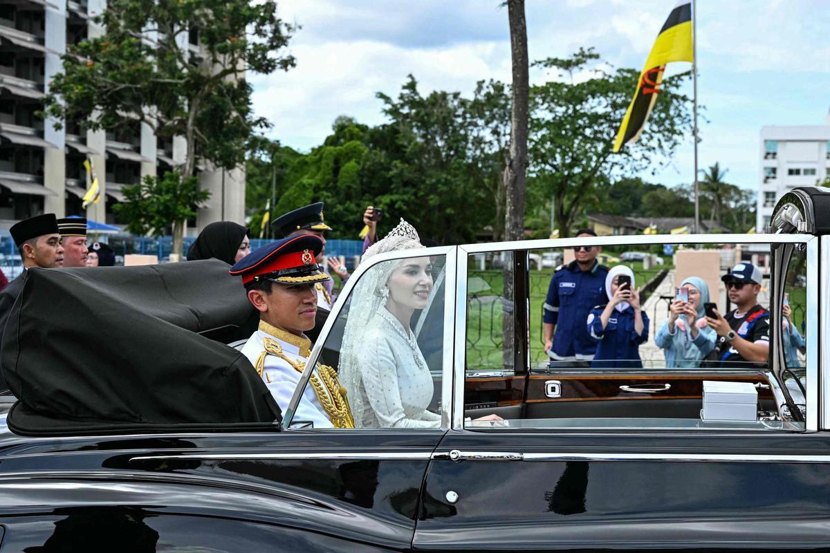 La boda de 10 días de duración del príncipe Abdul Mateen de Brunei