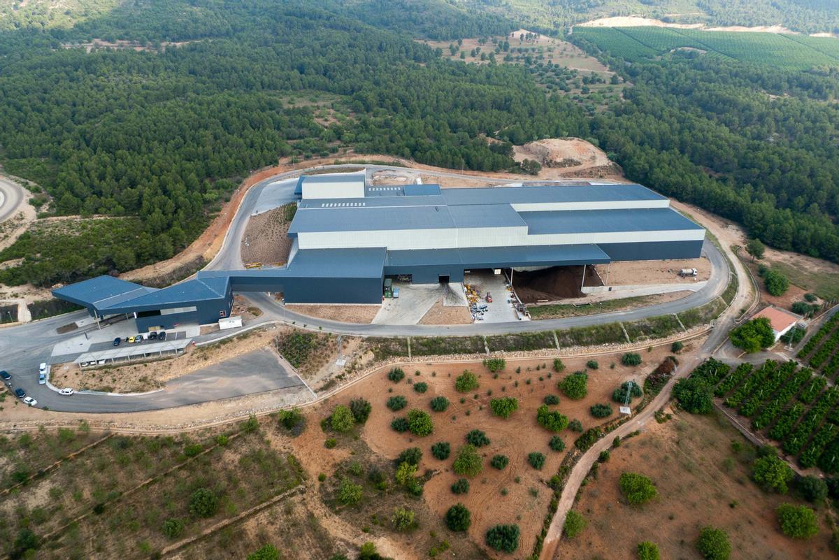 Planta de tratamiento de residuos de Algímia d'Alfara.