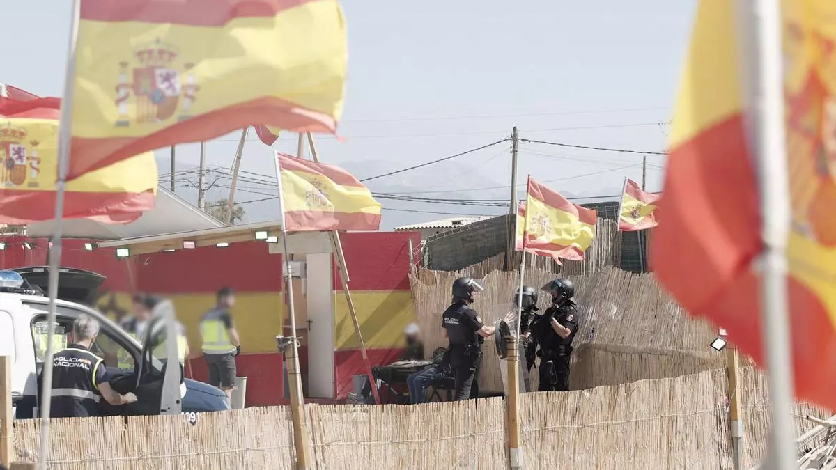 Gran operación antidroga en Son Banya con ocho detenidos y seis puntos de venta desmantelados