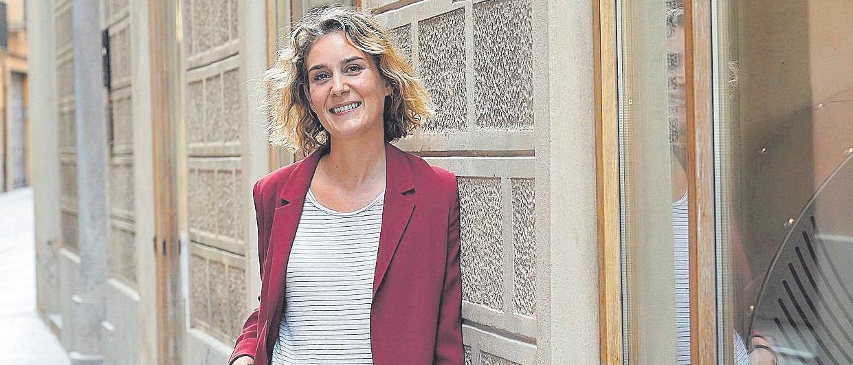 La líder dels comuns al Parlament, Jéssica Albiach, la setmana passada a Girona.