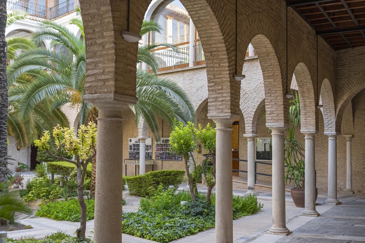 Asi es el rincón secreto del Hospital San Juan de Dios, en Jaén.