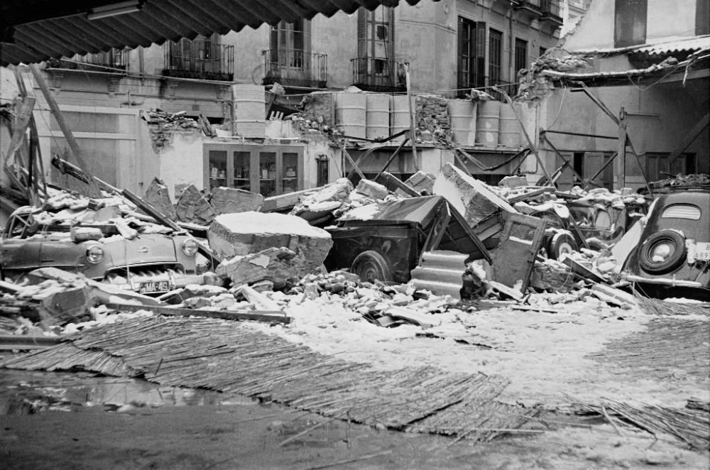 Nevada en Málaga del 3 de febrero de 1954.