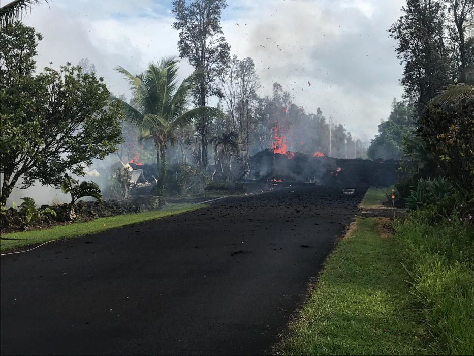 Erupció del volcà Kilauea a Hawaii