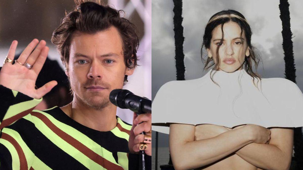 Harry Styles i Rosalía, en fotos d'arxiu