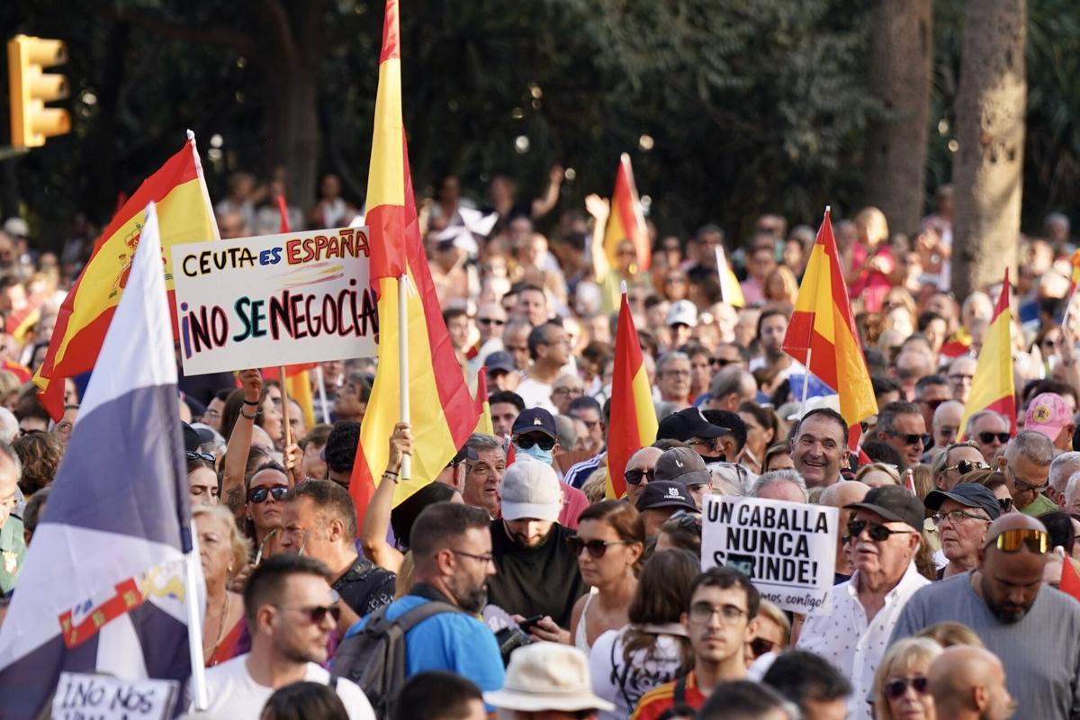 Málaga apoya a Ceuta y sus ciudadanos