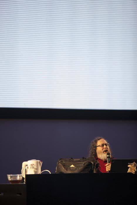 Conferencia en Oviedo de Richard Stallman