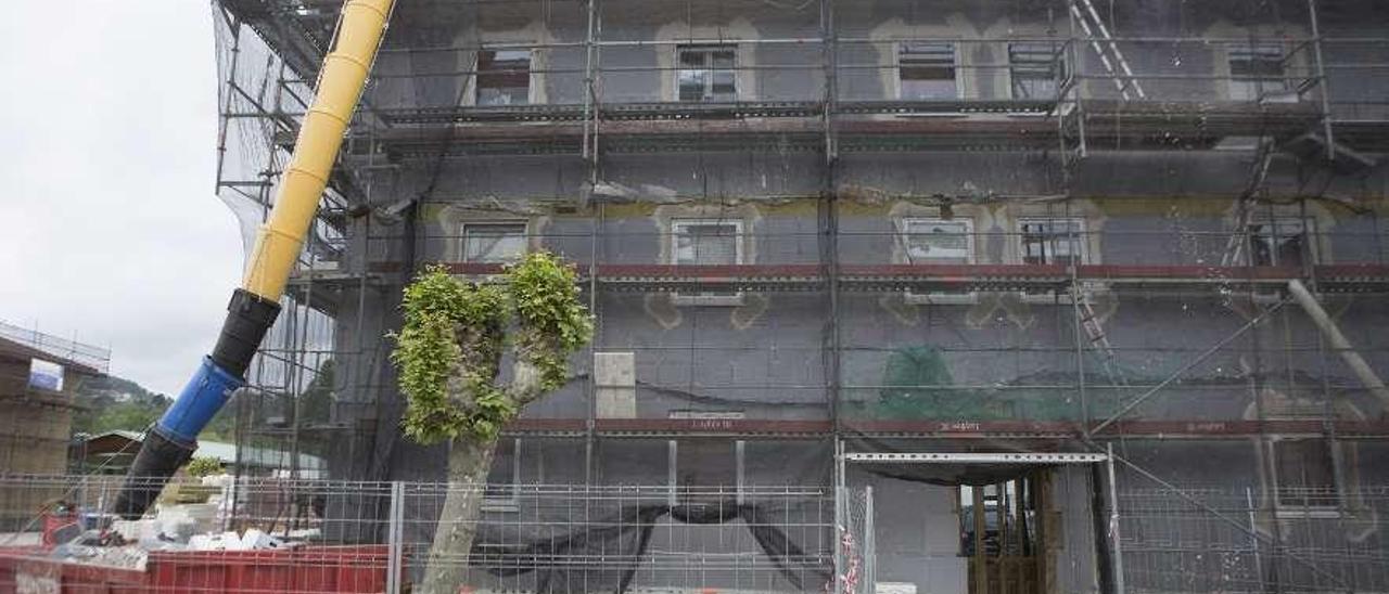 Obras del barrio San José de Lada financiadas con la primera partida de los fondos mineros.