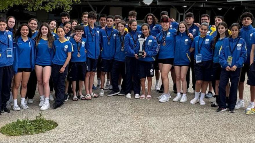 Asturias, con seis medallas, subcampeona de España infantil de judo