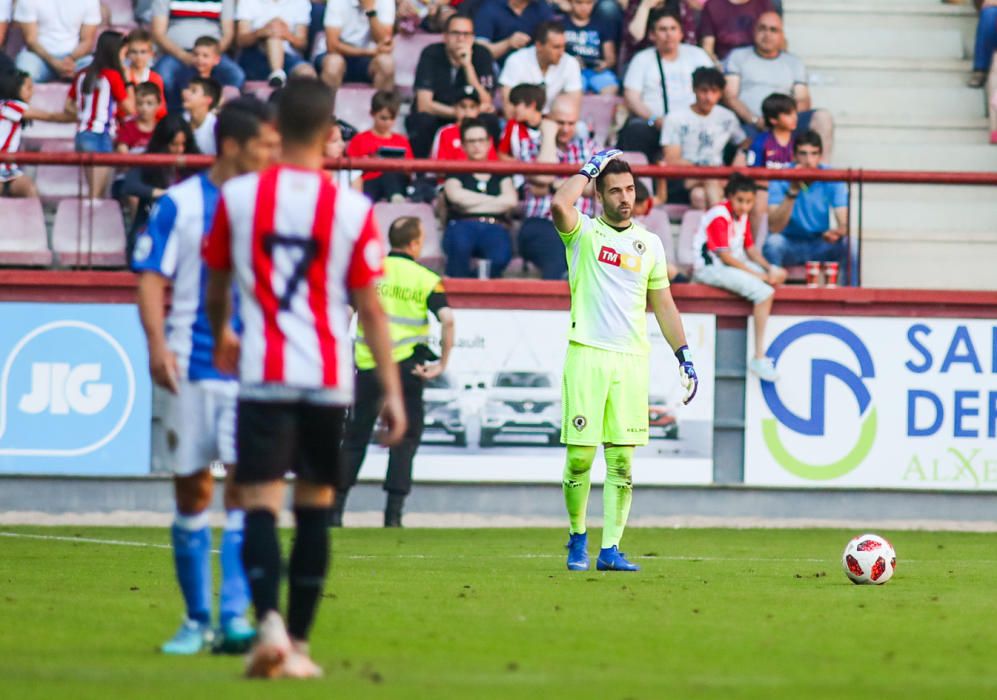 El Hércules empata en Las Gaunas ante el Logroñés y pasa a la final del playoff de ascenso