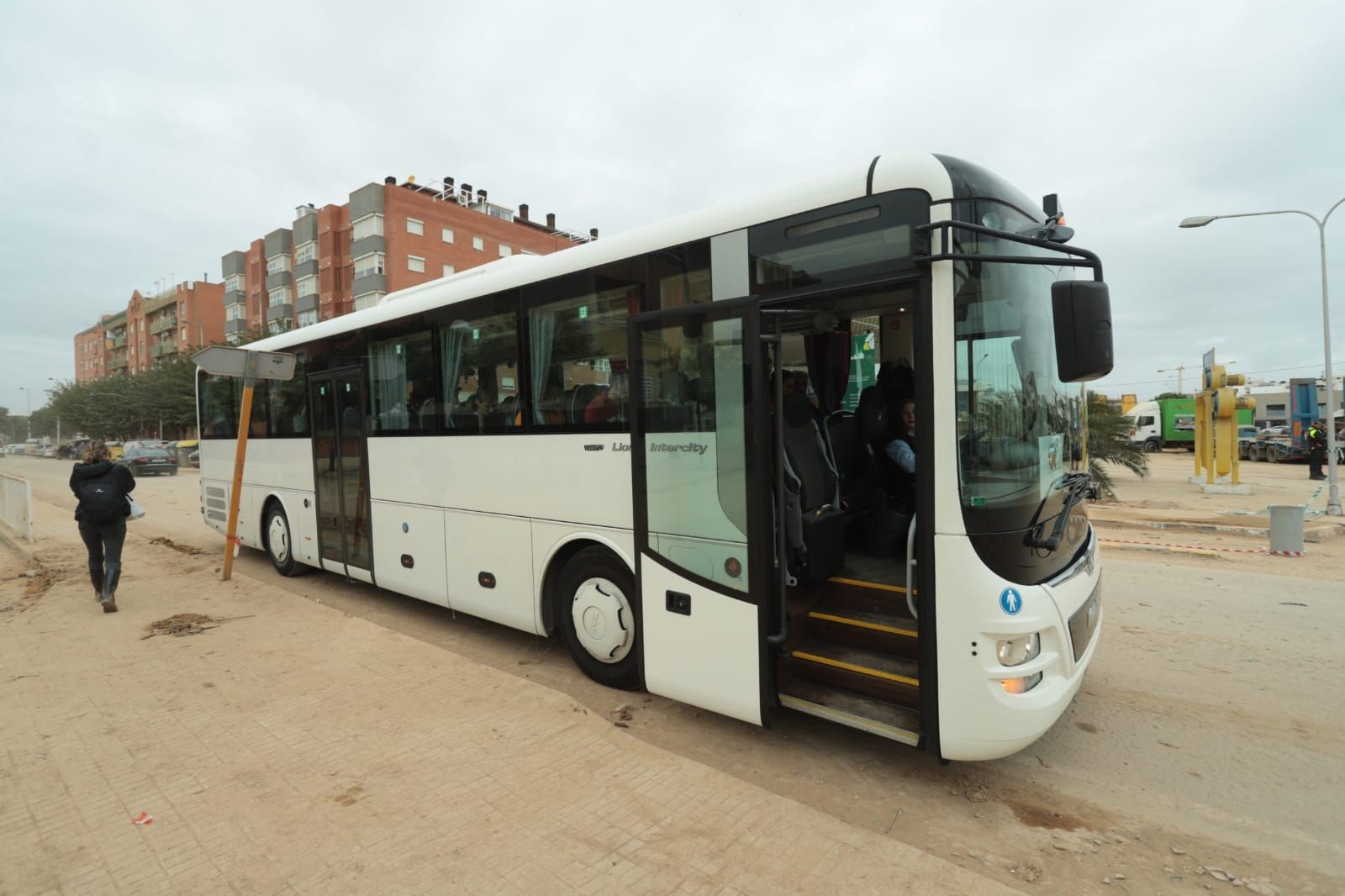 Autobuses de valencianistas para ver el Valencia - Betis en Mestalla