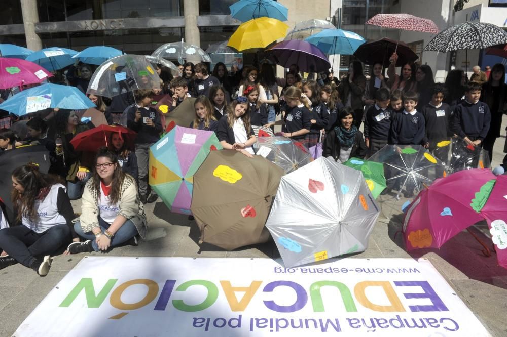 A Coruña celebra la Semana Mundial de la Educación