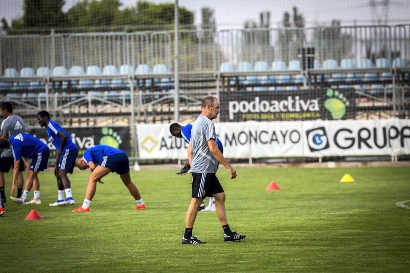 Entrenamiento del Real Zaragoza del 24 de julio