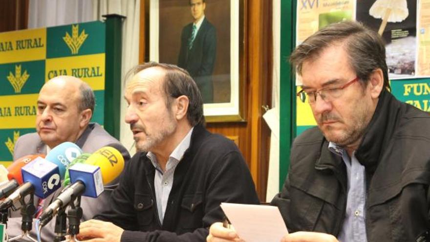 De izquierda a derecha, Feliciano Ferrero, José Luis Gutiérrez y Javier Martín.