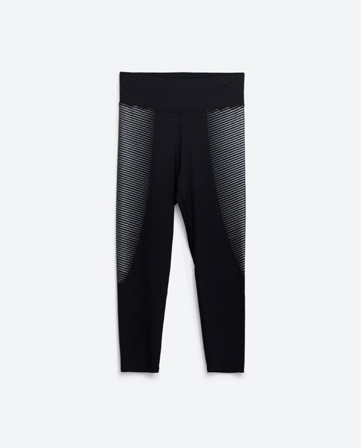 Zara Gymwear, legging tobillero