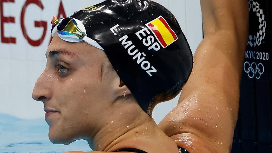 Lidón Muñoz, séptima en la Final de los 100 m. libres y Ángela Martínez, sexta en los 1.500